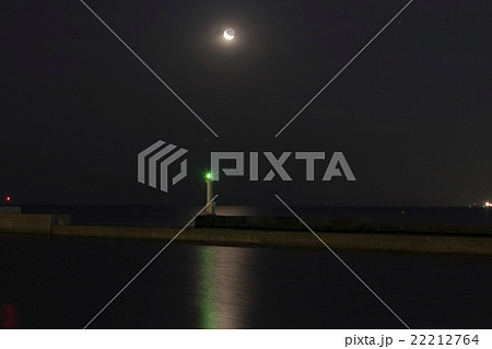 moon night at port 22212764