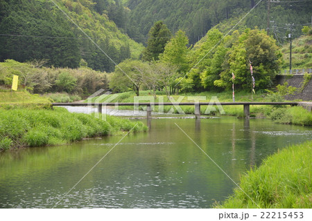 四万十川上流の沈下橋 22215453