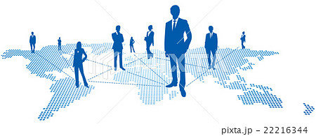 World map Social networking service Vector World map Social networking service Vector 22216344
