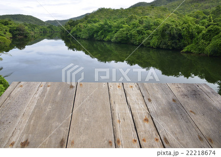 Plank after natural river 22218674