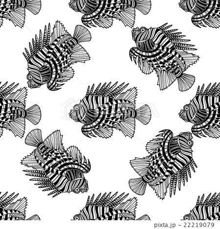 Graphic lion fish Graphic lion fish 22219079