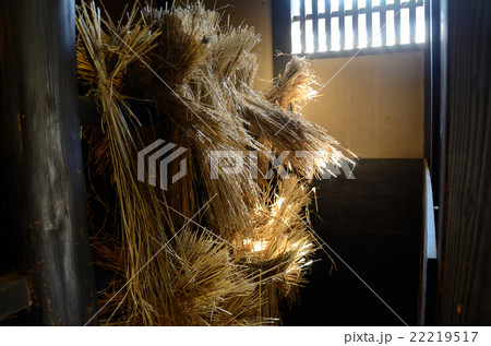 納屋の干し藁 22219517