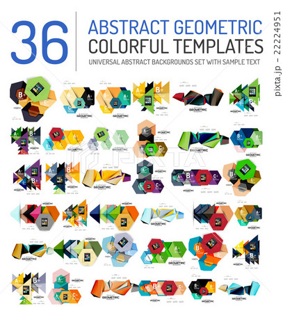 Collection of abstract backgrounds 22224951