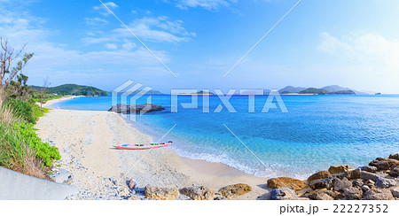 慶良間諸島　座間味島 阿真ビーチ　ケラマブルー 22227352
