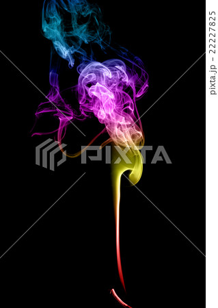 Abstract multicolored smoke 22227825