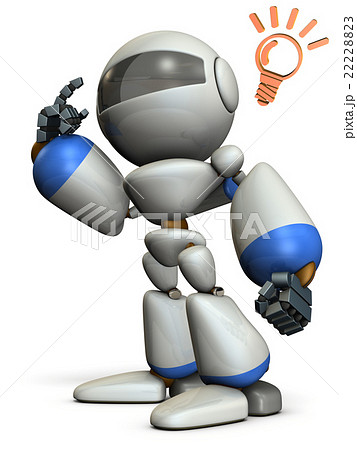 賢いキュートなロボット 22228823
