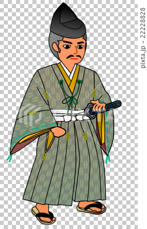 室町武士　直垂 22228828