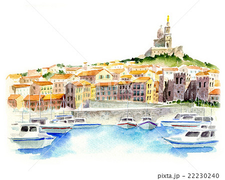 マルセイユ遠景 マルセイユ遠景 22230240