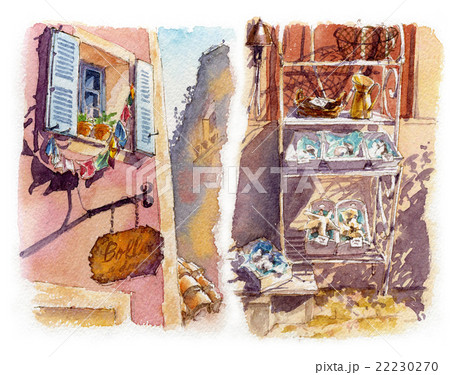 サン・トロペのブティックのディスプレイ 22230270