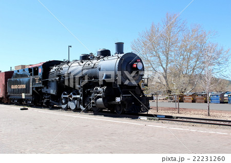 グランドキャニオン鉄道の蒸気機関車　アメリカ 22231260