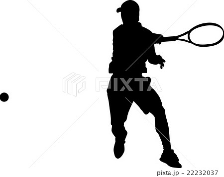 テニスのイラスト素材 22232037 Pixta