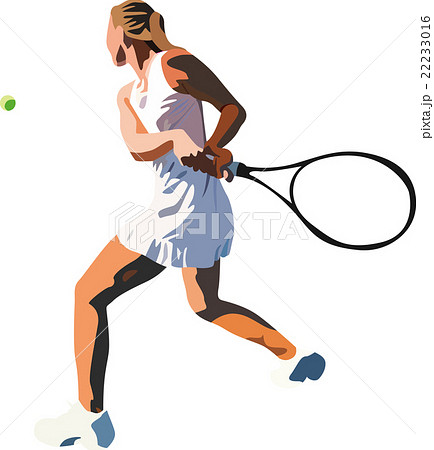 テニスのイラスト素材