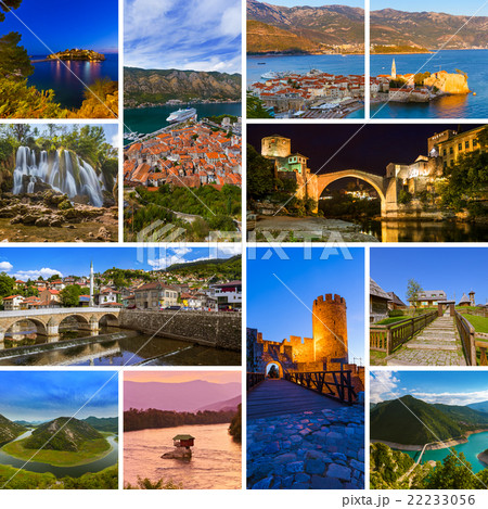 Collage of Montenegro travel images (my photos) 22233056