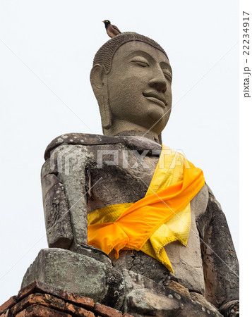 Old Buddha statue at Wat Chai Watthanaram 22234917