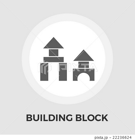 Building block icon. Building block icon. 22236624