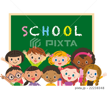 学校と子供達 22238348
