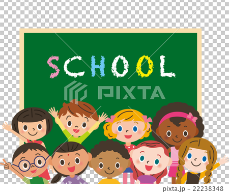 学校と子供達 22238348
