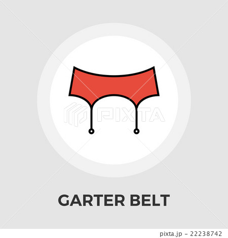 Garter belt vector flat icon 22238742
