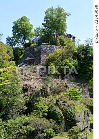 苗木城跡本丸遠望 22240099