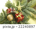 Under the Christmas Tree, pine bough with gifts 22240897