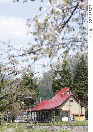 日中記念館と桜 日中記念館と桜 22242872