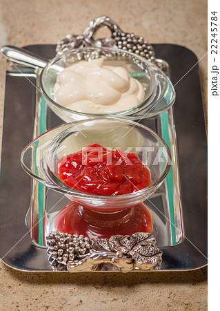 ketchup and mayonnaise ketchup and mayonnaise 22245784