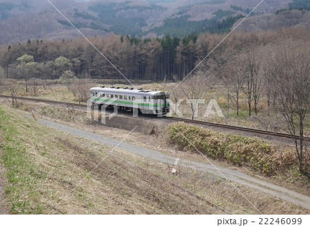 さよなら江差線 4175D キハ40 宮越‐湯ノ岱 22246099