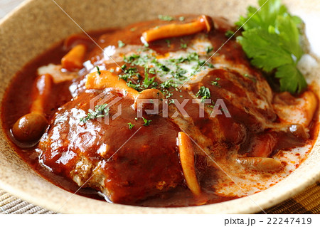 煮込みハンバーグ 煮込みハンバーグ 22247419