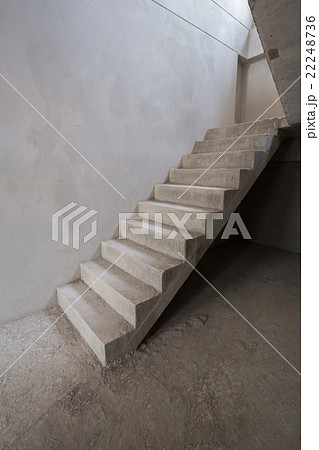 staircase cement concrete structure in residential 22248736