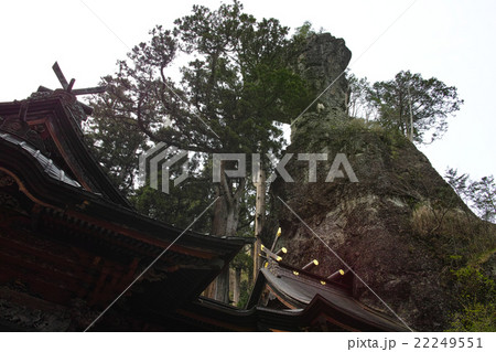榛名神社　御姿岩 22249551