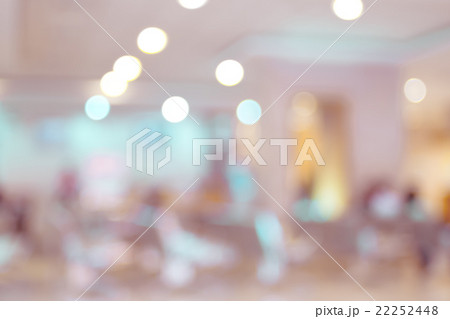 Blurred waiting chairs zone in hospital 22252448