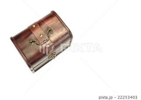 Decorative Storage Redwood Box Top View  22253403