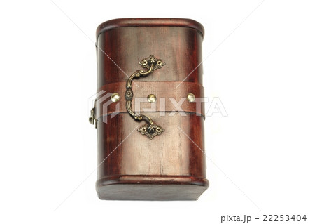 Decorative Storage Redwood Box Or Casket Top View 22253404