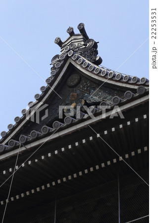 大通寺（長浜御坊）山門の入母屋破風 22253531