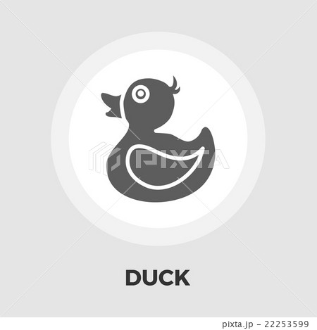 Duck flat icon Duck flat icon 22253599