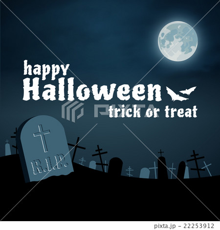 Halloween background cemetery night Halloween background cemetery night 22253912