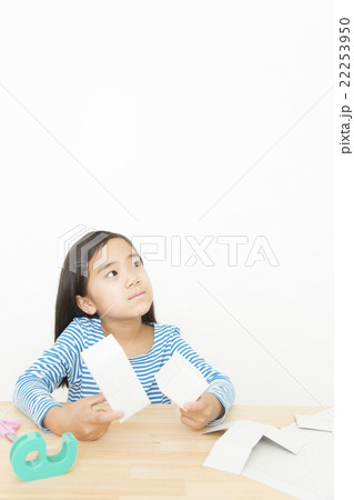 工作する女の子 工作 女の子 小学生 算数 立体 工作する女の子 工作 女の子 小学生 算数 立体 22253950