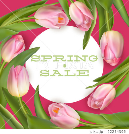 Bright spring sale design. EPS 10 Bright spring sale design. EPS 10 22254396