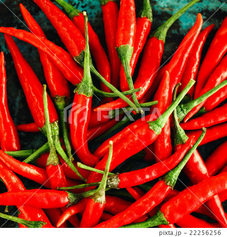 Red Chili Peppers Close-up 22256256