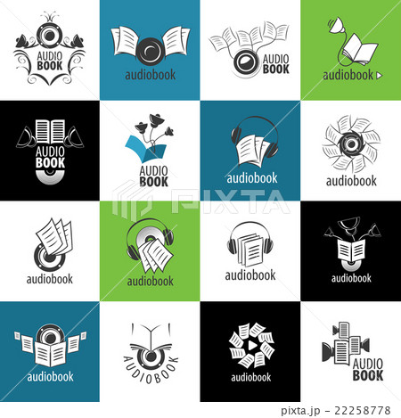 Audiobook. Vector logo template 22258778