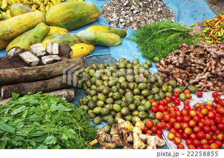 ルアンパバーンの市場 22258855