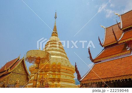タイ チェンマイ ドイステープ寺院 Wat Pra That Doi Suthep,Thailand タイ チェンマイ ドイステープ寺院 Wat Pra That Doi Suthep,Thailand 22259046
