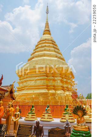 タイ チェンマイ ドイステープ寺院 Wat Pra That Doi Suthep,Thailand 22259050