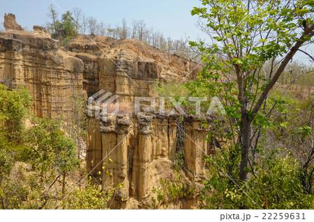 タイ チェンマイ パーチョー峡谷  Pha Chau canyon of Chiang Mai 22259631