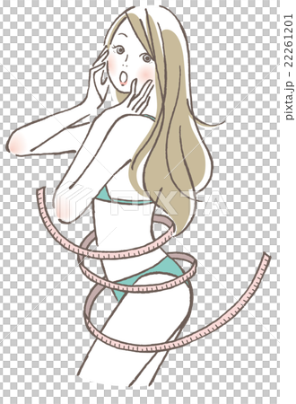 女性的身體線條 22261201