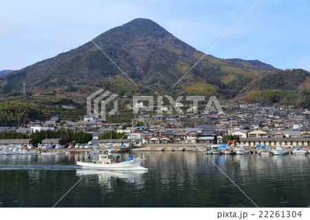 山口県　周防大島　安下庄　嵩山 22261304