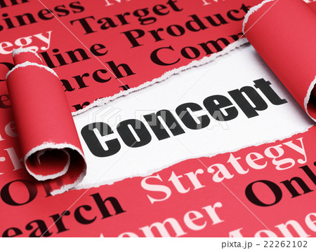 Marketing concept: black text Concept under the Marketing concept: black text Concept under the 22262102