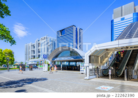 東京テレポート駅　駅前の風景 22262390
