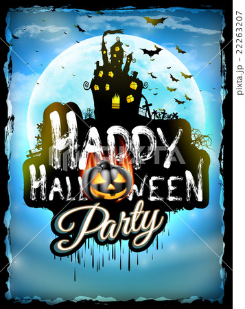 Halloween night background. EPS 10 22263207