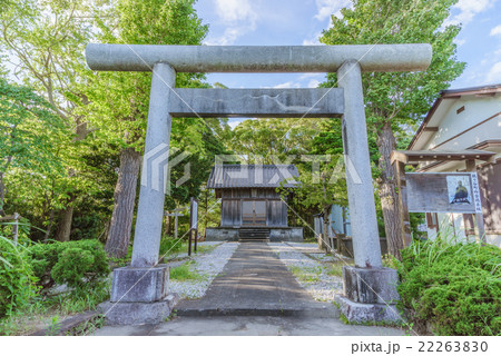 館山市の稲荷神社の風景 22263830